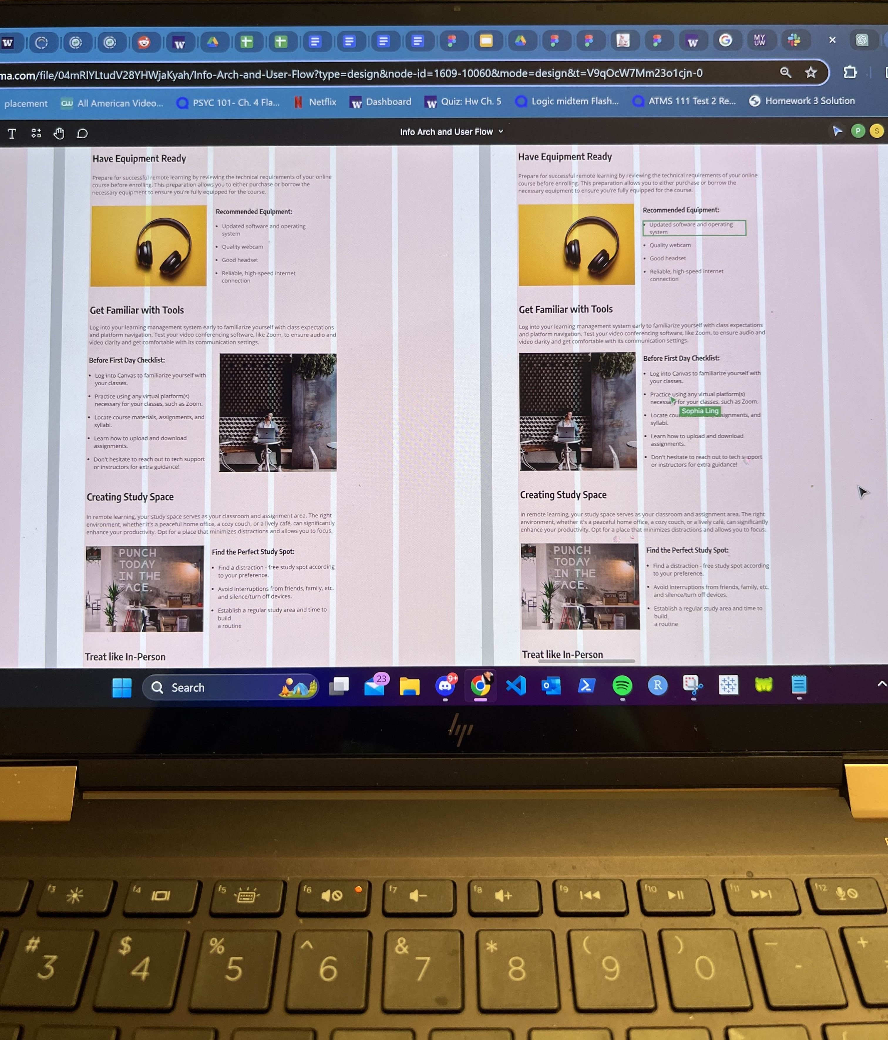 Inclusive Teaching - Design Options UI Iteration